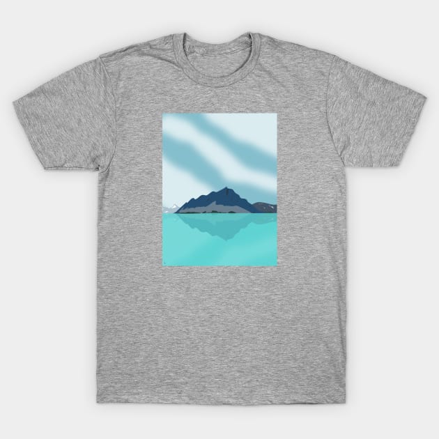 Bow Lake, Banff National Park, Alberta, Canada T-Shirt by lymancreativeco